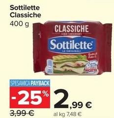 Sottilette - Classiche