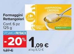 Carrefour - Formaggini Rettangolari