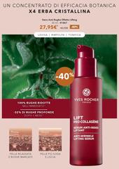 Yves Rocher - Un Concentrato Di Efficacia Botanica X4 Erba Cristallina