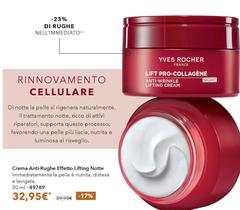 Yves Rocher - Crema Anti-Rughe Effetto Lifting Notte