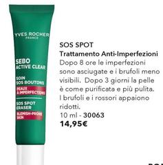 Yves Rocher - Sos Spot Trattamento Anti-Imperfezioni