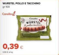 Consilia - Wurstel Pollo E Tacchino