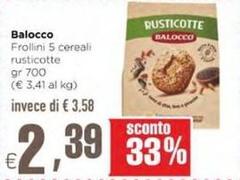 Balocco - Frollini 5 Cereali Rusticotte