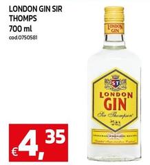 Sir Thompson - London Gin Sir