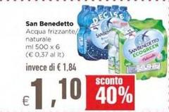 San Benedetto - Acqua Frizzante/Naturale