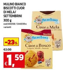 Mulino Bianco - Biscotti Cuor Di Mela/Settembrini