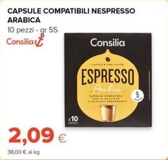Consilia - Capsule Compatibili Nespresso Arabica