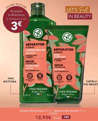 Yves Rocher - Shampoo Ristrutturante+Maschera Ristrutturante 