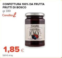 Consilia - Confettura 100% Da Frutta Frutti Di Bosco