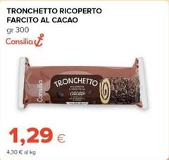 Consilia - Tronchetto Ricoperto Farcito Al Cacao