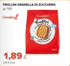 Consilia - Frollini Granella Di Zucchero
