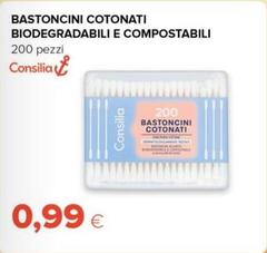 Consilia - Bastoncini Cotonati Biodegradabili E Compostabili