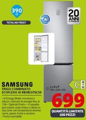 Samsung - Frigo Combinato Ecoflex Al RB38C676CS9