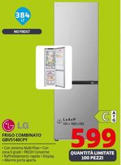 LG - Frigo Combinato GBV5140CPY 