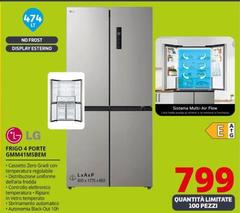 LG - Frigo 4 Porte GMM41MSBEM 