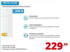 Indesit - Frigorifero Doppia Porta Statico I55T0 412W