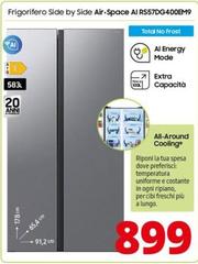 Samsung - Frigorifero Side By Side Air-Space AI RS57DG400EM9