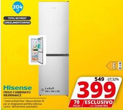 Hisense - Frigo Combinato RB390N4ACE 