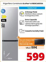 Samsung - Frigorifero Combinato Ecoflex AI RB38C600DSA