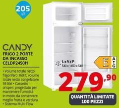 Candy - Frigo 2 Porte Da Incasso CELDP2450H