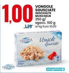Ondina - Vongole Sgusciate