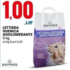Radames - Lettiera Igienica Agglomerante