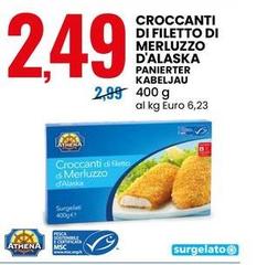 Athena - Croccanti Di Filetto Di Merluzzo D'Alaska