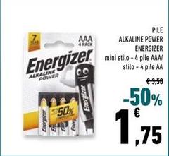 Energizer - Pile Alkaline Power