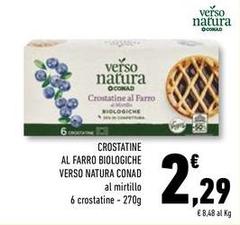 Conad - Crostatine Al Farro Biologiche Verso Natura