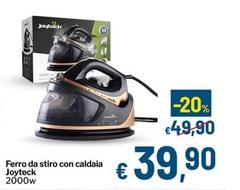 Joyteck - Ferro Da Stiro Con Caldaia