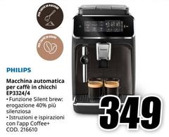 Philips - Macchina Automatica Per Caffè In Chicchi EP3324/4