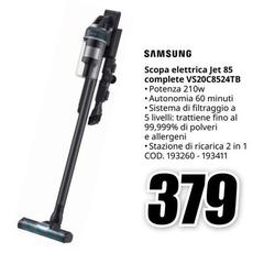 Samsung - Scopa Elettrica Jet 85 Complete Vs20c8524tb