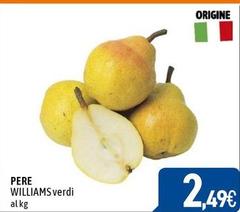 Origine - Pere Williams Verdi