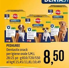 Pedigree - Dentastix Snack Per Igiene Orale S,m,l