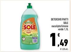 Sole - Detersivo Piatti