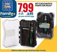 Professional Keiros - Set Cacciaviti E Punte 105 Pezzi