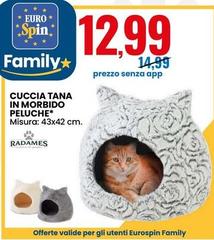 Radames - Cuccia Tana In Morbido Peluche