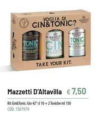 Mazzetti - Kit Gin&tonic