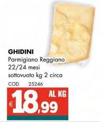 Reggiano - Parmigiano  22/24 Mesi Sottovuoto