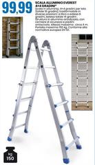 Scala Alluminio Everest 4+4 Gradini