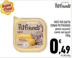 Conad - Patè Per Gatto Petfriends