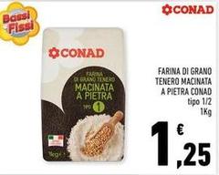Conad - Farina Di Grano Tenero Macinata A Pietra