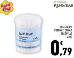 Conad - Bastoncini Cotonati Essentiae