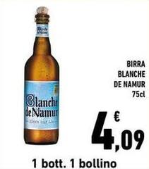 Blanche De Namur - Birra