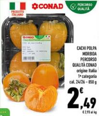 Conad - Cachi Polpa Morbida Percorso Qualità