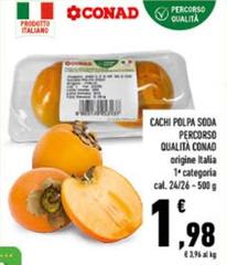 Conad - Cachi Polpa Soda Percorso Qualità