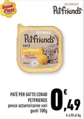 Conad - Patè Per Gatto Petfriends