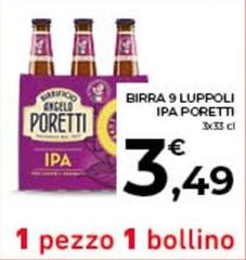 Angelo Poretti - Birra 9 Luppoli Ipa