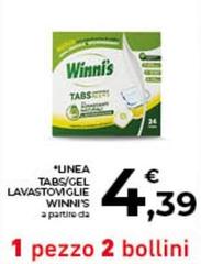 Winni's - Linea Tabs/Gel Lavastoviglie