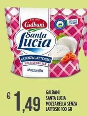 Galbani - Santa Lucia Mozzarella Senza Lattosio